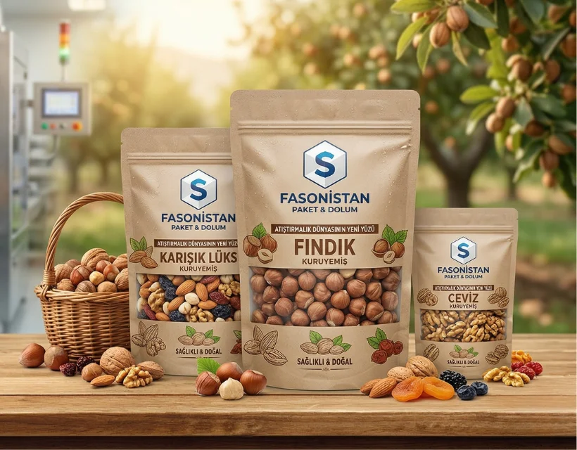 Fasonistan | Atıştırmalık Dünyasının Yeni Yüzü: Sağlıklı Kuruyemişler İçin Şık ve Fonksiyonel Doypack Çözümleri